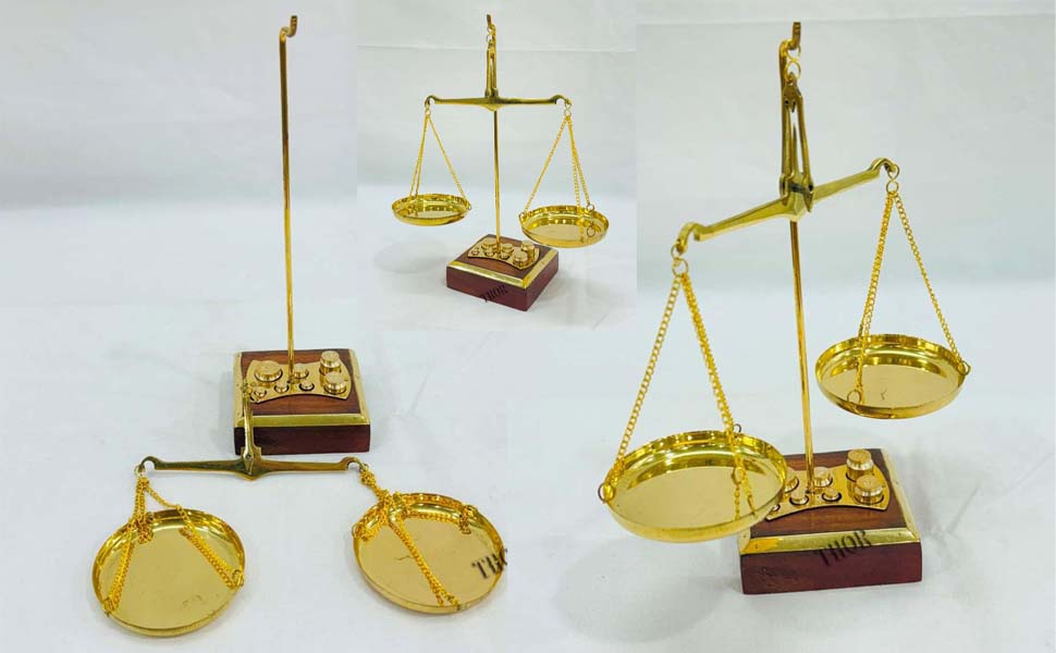 Brass Traditional Weight Scale Balance t... 11  Weighing Scale