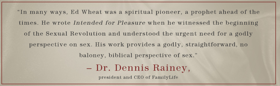 Intended for Pleasure