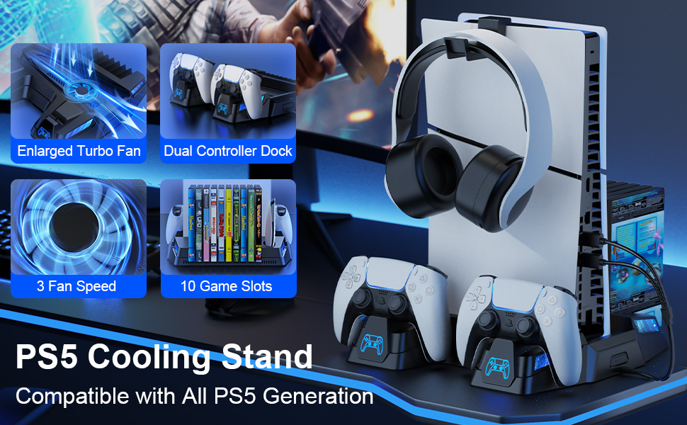 PS5 Cooling station