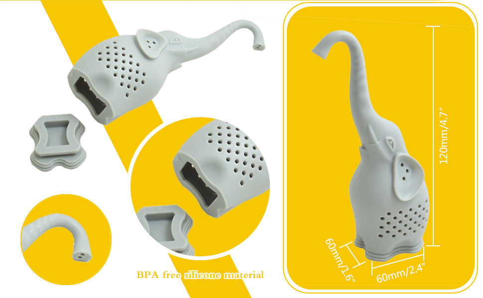 Elephant Tea Strainer