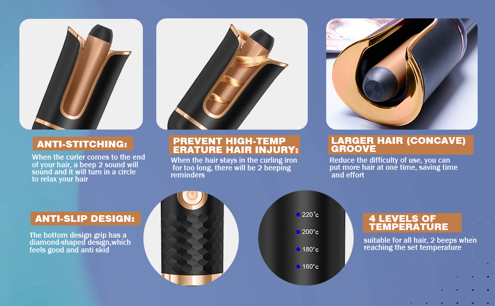 Automatic Hair Curler Feature