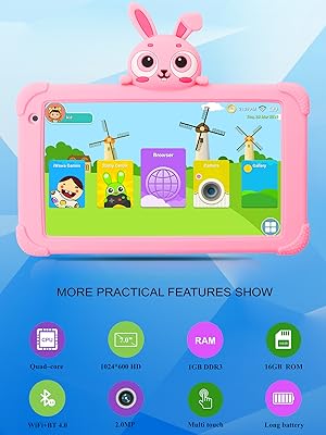 Tablet for Toddlers Tablet Android Kids Tablet with WiFi