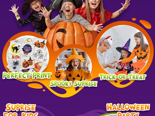 Halloween Temporary Tattoos