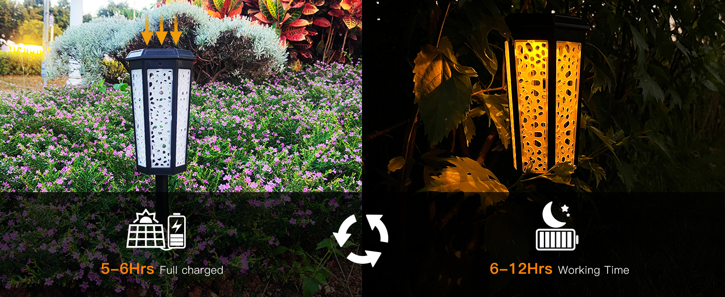 outdoor solar lights for yard