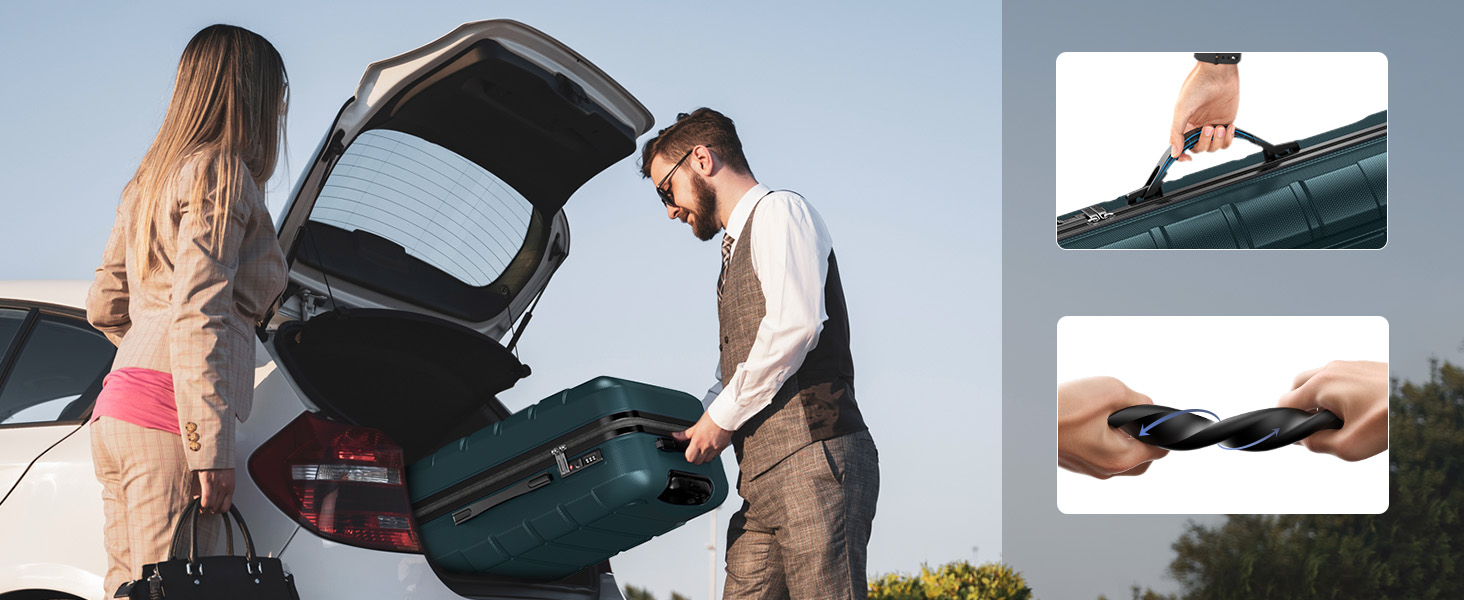 suitcase with wheels