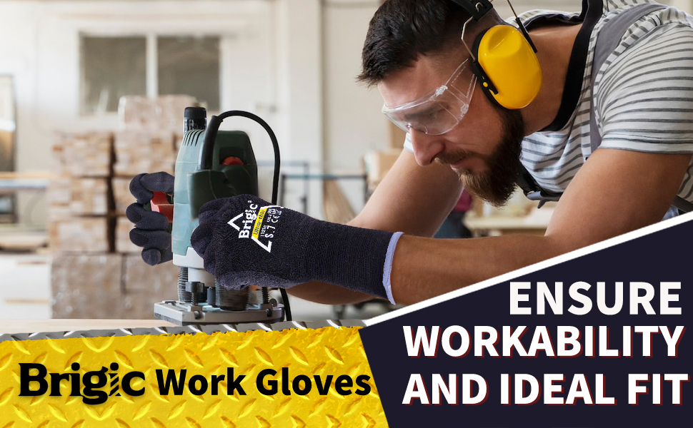 work gloves with grip