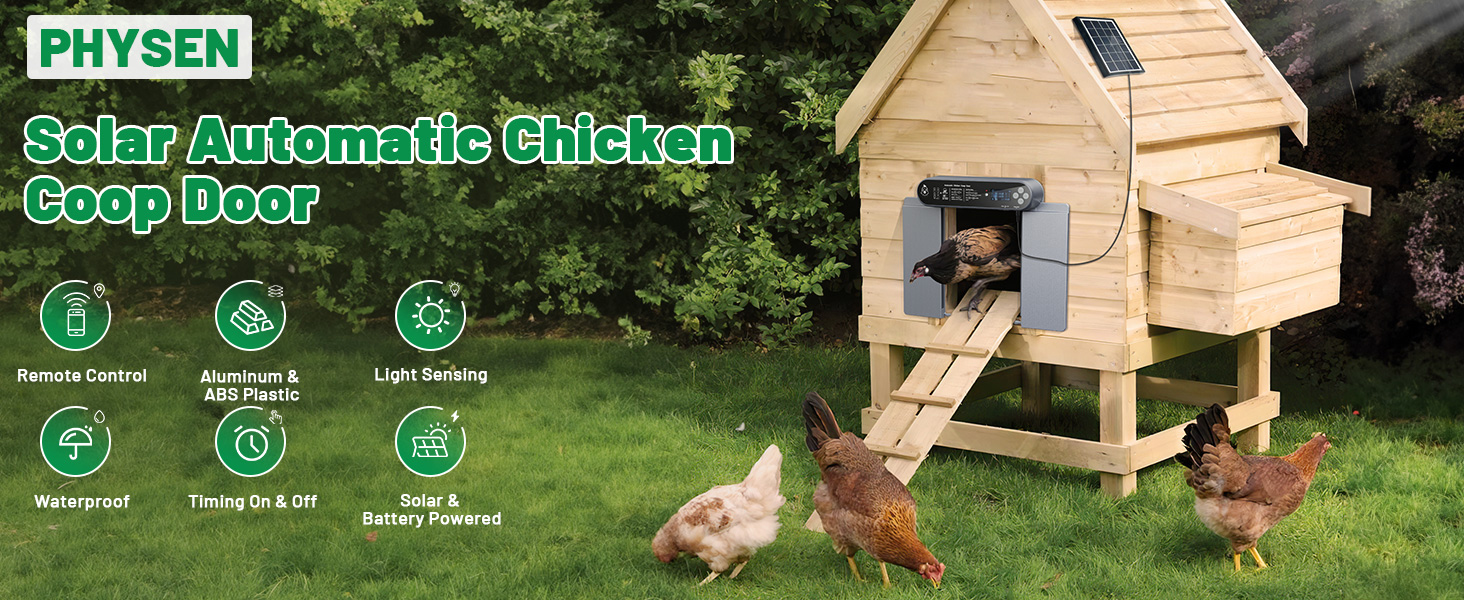 Automatic Chicken Coop Door Opener Automatic Coop Door