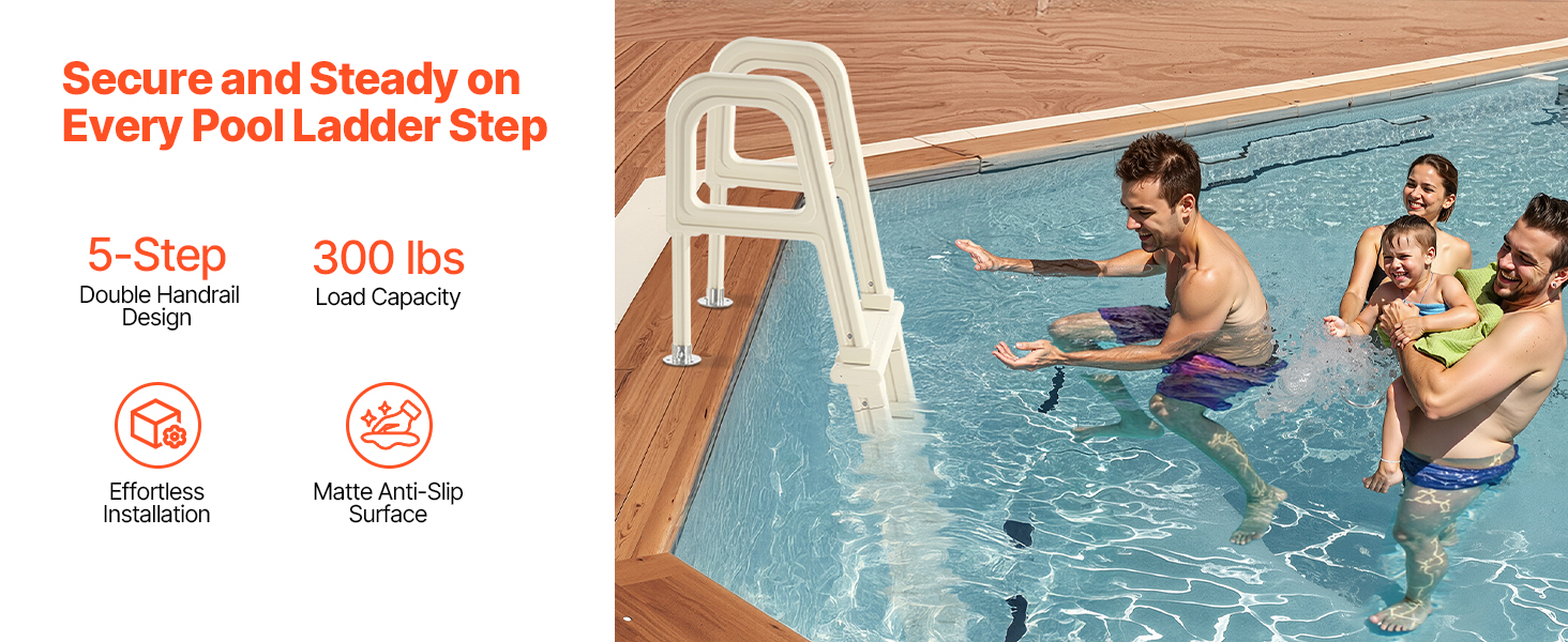 inground pool ladder