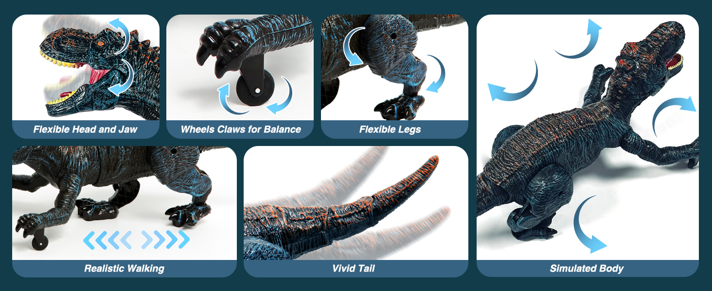 Simulated Appearance Dinosaur Design