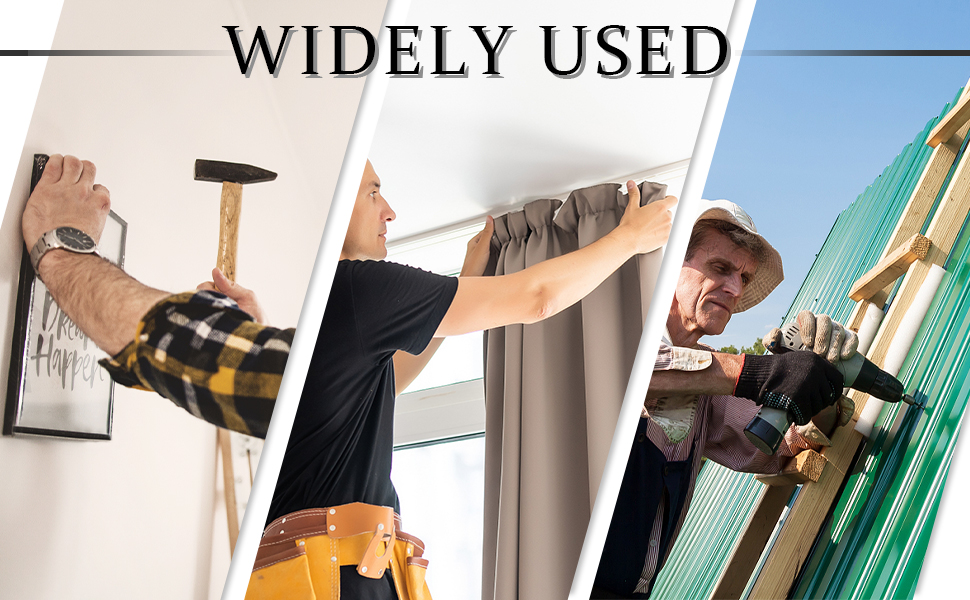 Plasterboard Wall Plugs Set, 30pcs Expansion Wall Raw Plugs with Screws