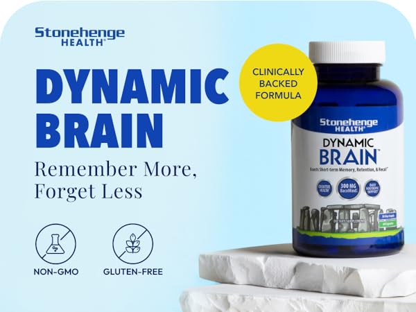 Stonehenge Health Dynamic Brain - Remember More, Forget Less