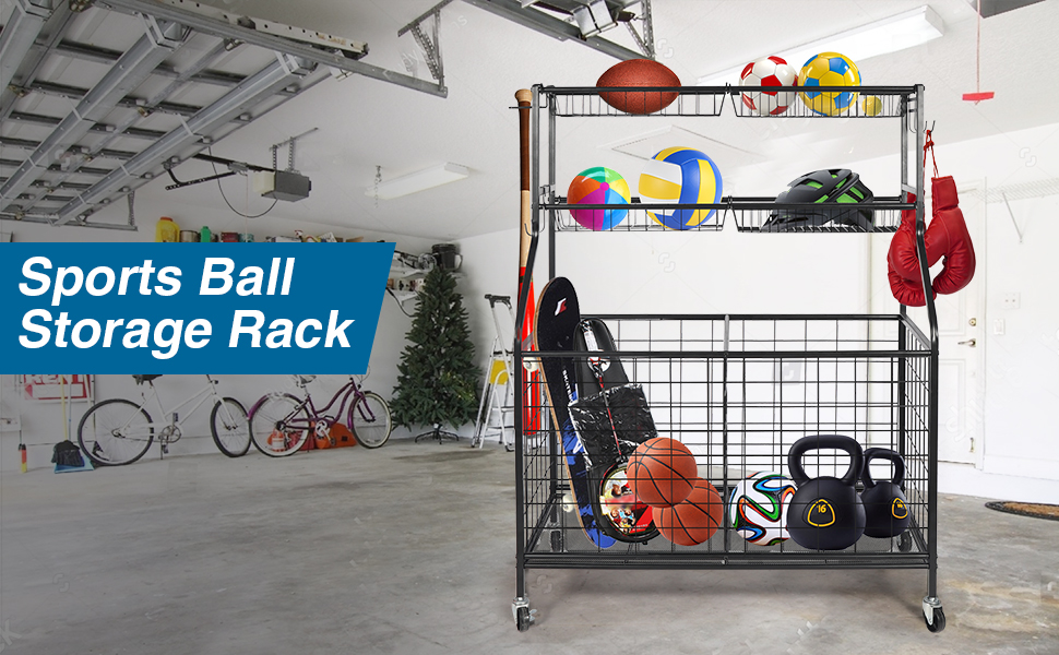 Sports Ball Storage Rack