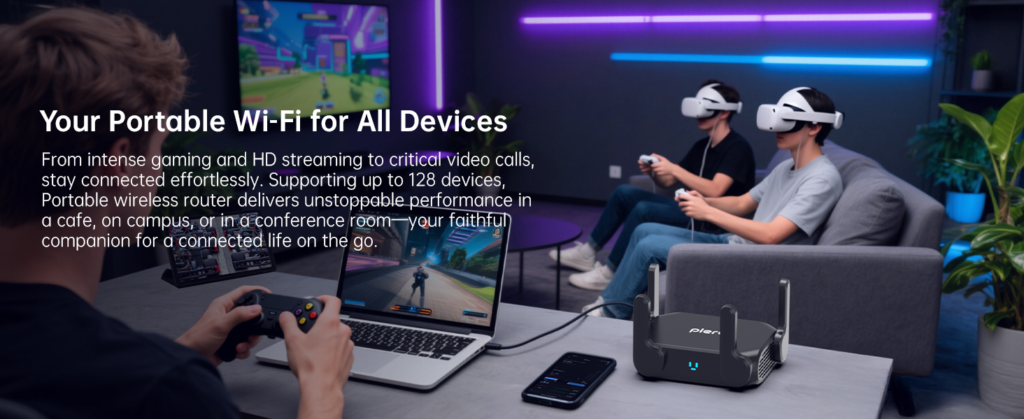 portable travel router wifi 6 router AX3000 dual band gigabit wireless router with erthernet port