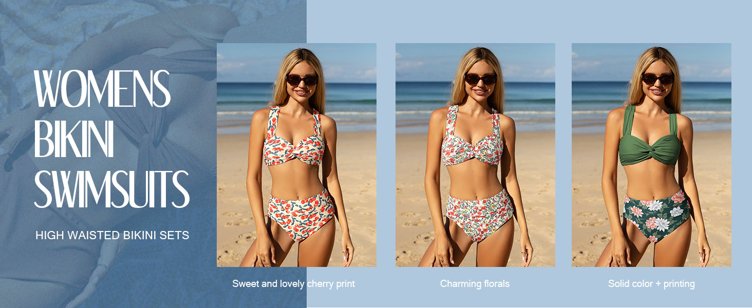 floral bikini