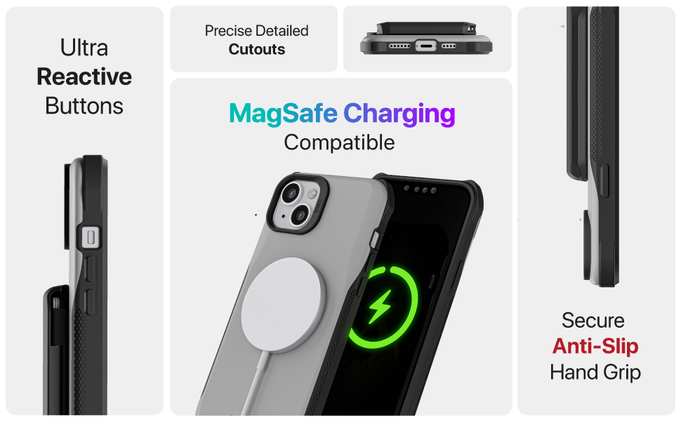 Ghostek EXEC iPhone 14 Plus Wallet Case with MagSafe