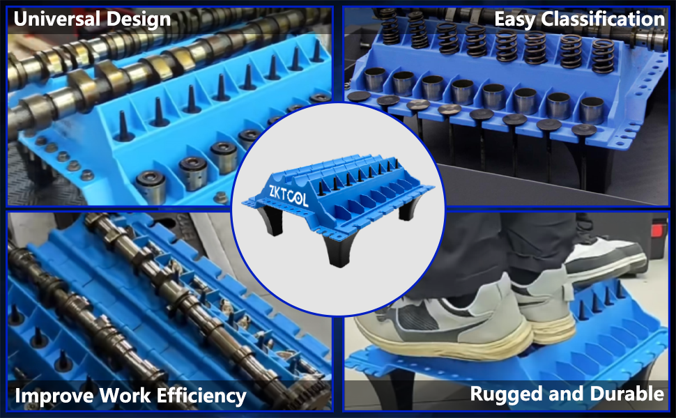 Engine Cylinder Head Organizer Valves Tool