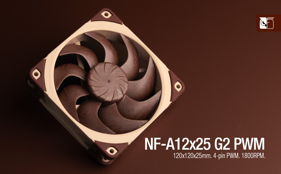 Amazon.com: Noctua NF-A12x25 G2 PWM, Premium-Quality Quiet