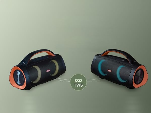 DOSS EXTREME BOOM PRO スピーカー Amazon.com: DOSS Extreme Boom Pro Bluetooth Speaker with 100W