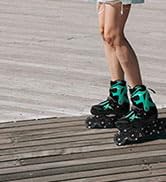 Adjustable Illuminating Inline Skates