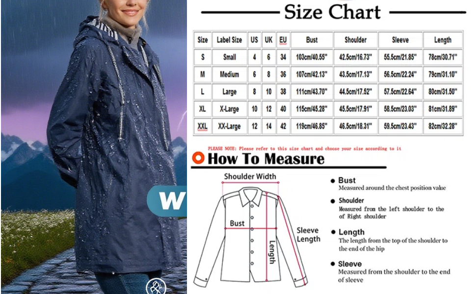 womens rain coat rain jacket women