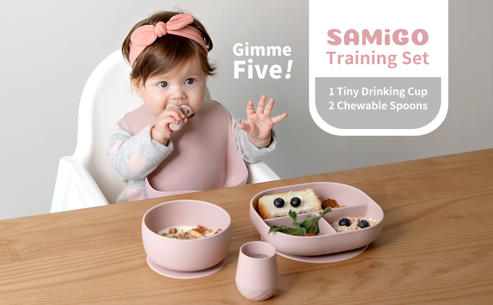 samigo training set of 3 blush