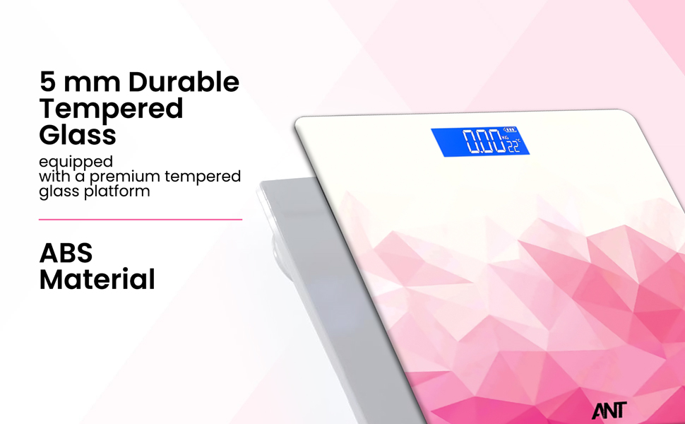 ANT Flora Ruby Personal Digital Weight Scale