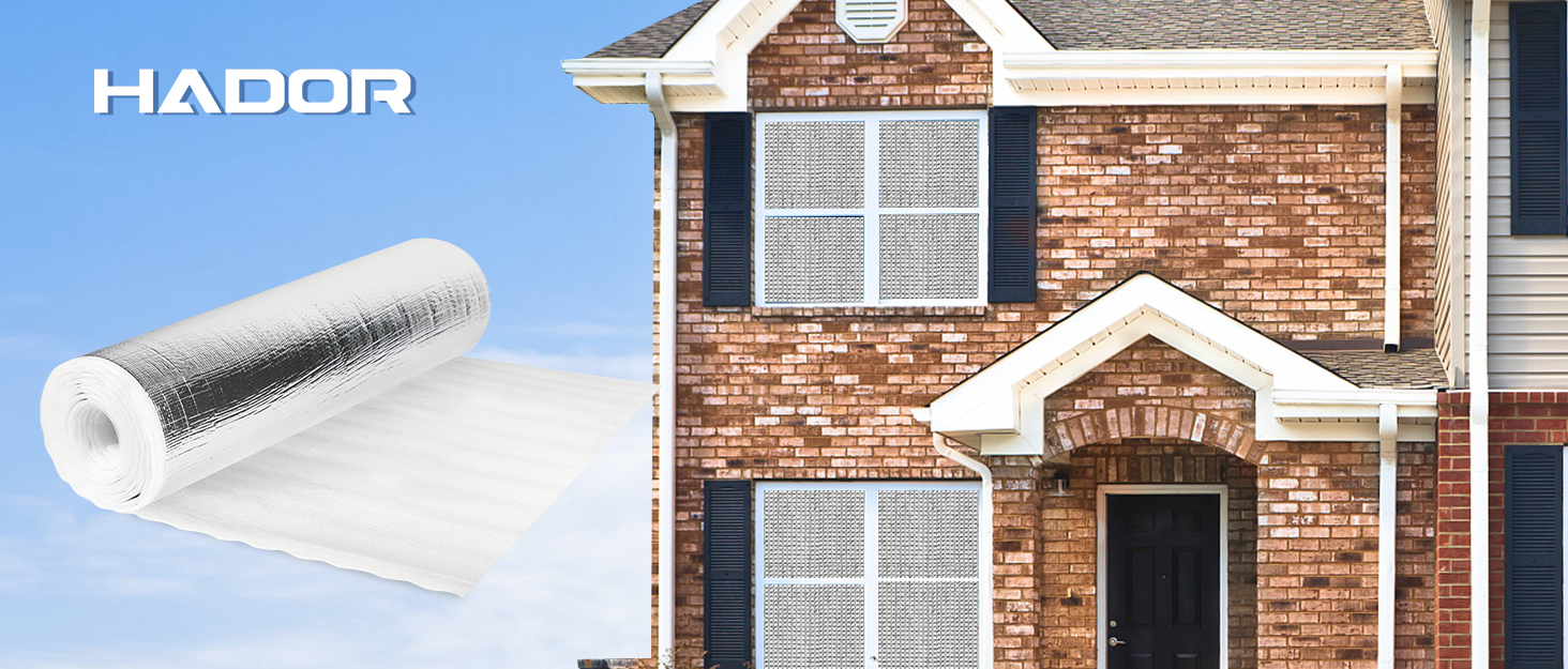 HADOR Reflective Insulation Foam Sheet Nonflaking Pearl Cotton