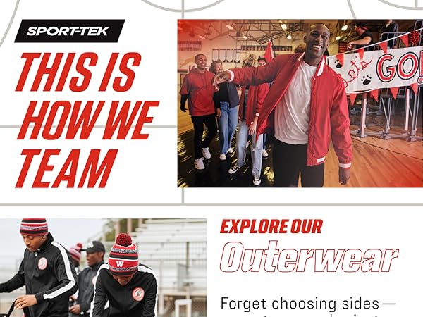 SPORT-TEK Unisex Repeat Half Zip Short Sleeve Jacket, Deep