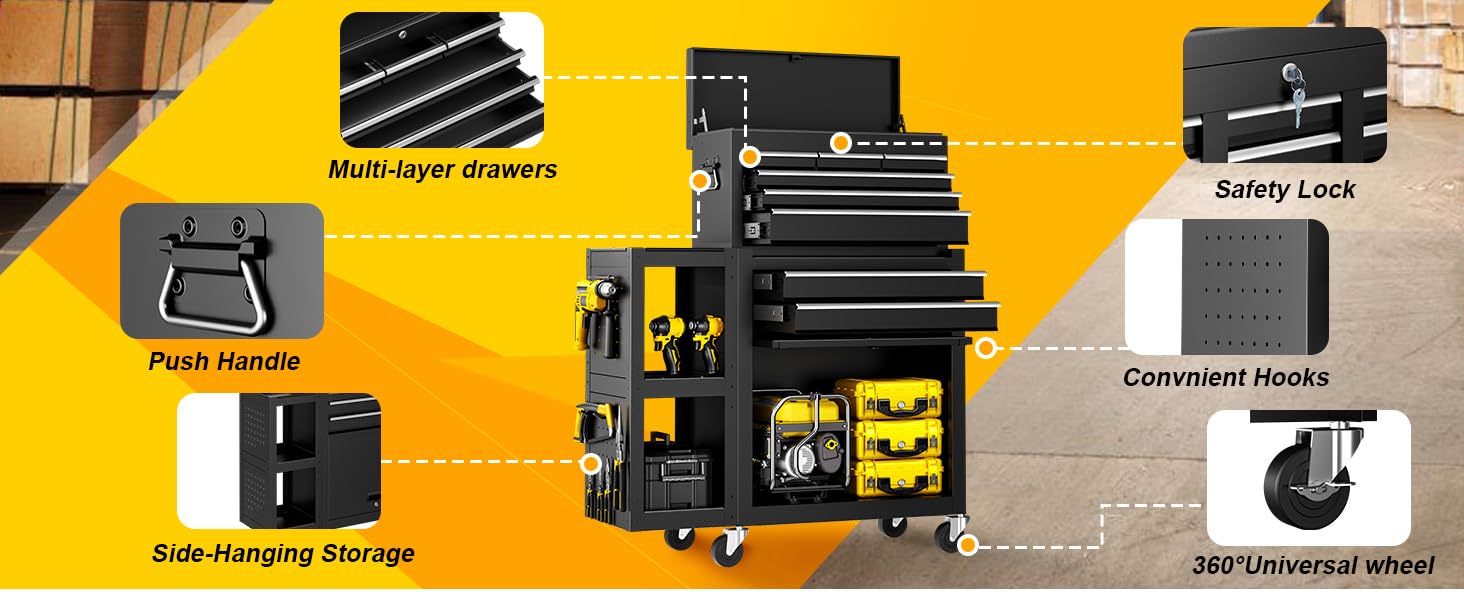 8-Drawers Tool Chest