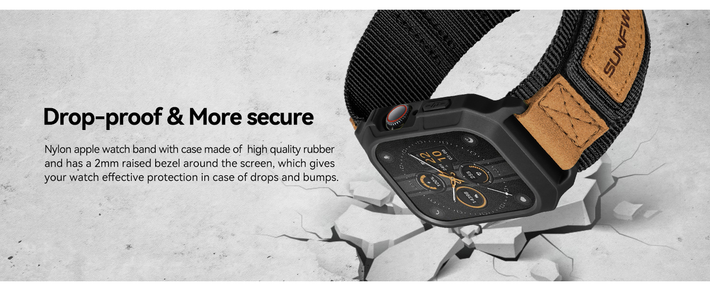 apple watch band with case