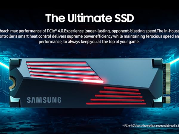 Samsung 990 PRO SSD with Heatsink - Blazing Fast Storage
