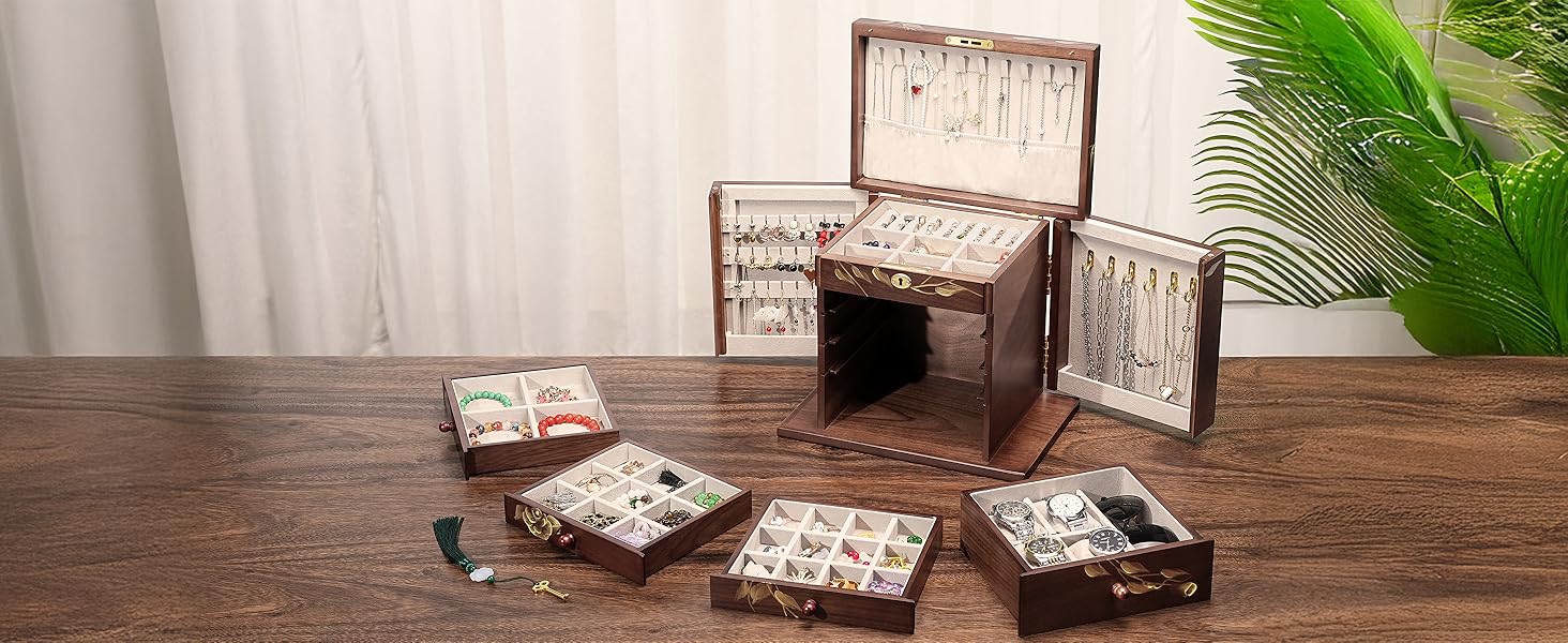 Large Capacity Jewelry Box