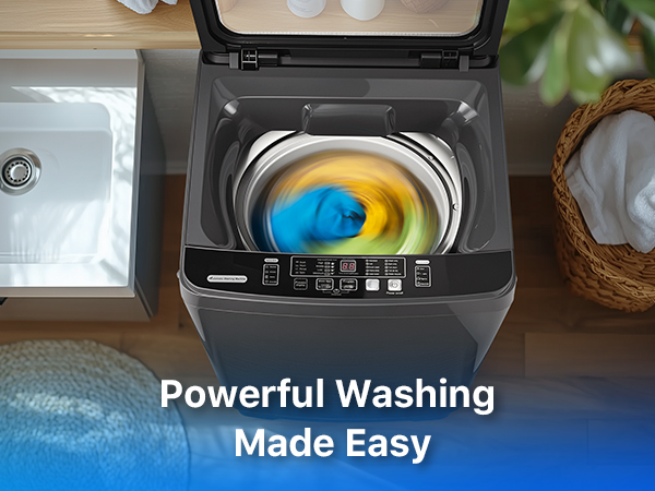 Amazon.com: Anypro Portable Washing Machines 27 LBS Full