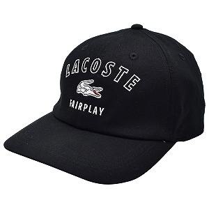 Amazon | (ラコステ) LACOSTE 帽子 L3502 ブラック 011 58cm
