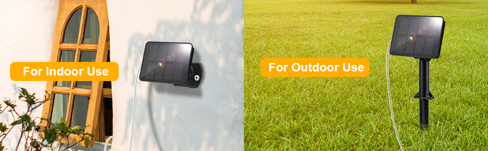 for indoor use/for outdoor use