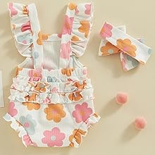 baby girl overalls 12 18 months pink green beige rompers overall romper photo shoot 12-18 months