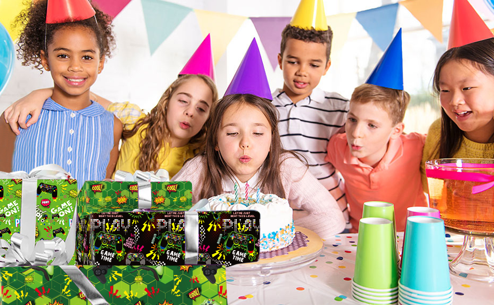 game party decorations