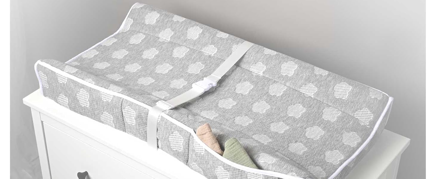 Pocket Changing Pad for Baby Breathable, Thick & Soft