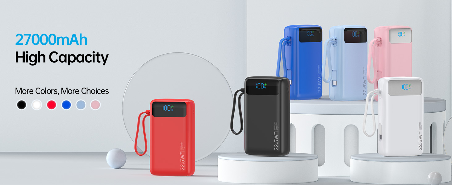 27000mAh Portable Charger