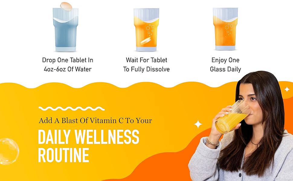 Airborne Vitamin C Effervescent Tablets, Antioxidants A C E, Vitamin D, Zinc