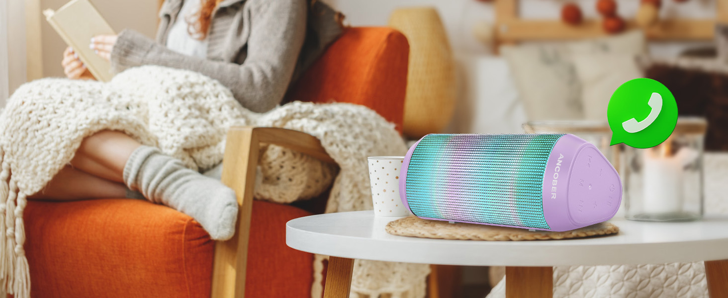 You can take calls through your Bluetooth speakerphone, clearly and without interruption.