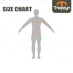 Treezyn Size Chart