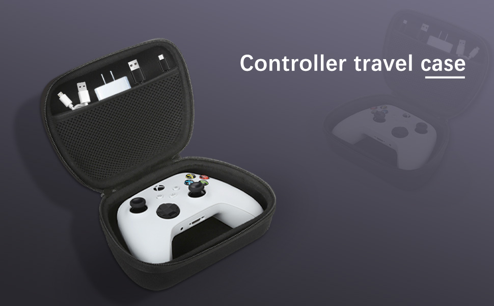 AKNES Hard Shell Controller Travel Case, Compatible with