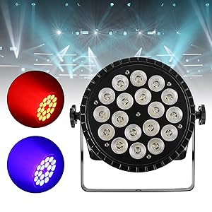Amazon.co.jp: Frezon ムービングライト 18x10W 高輝度 RGBWA+UV