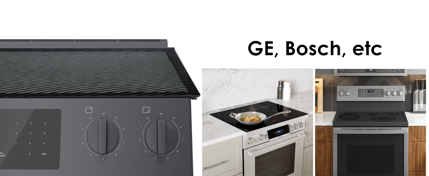 KitchenRaku Induction Hob Protector 61X53cm, Silicone