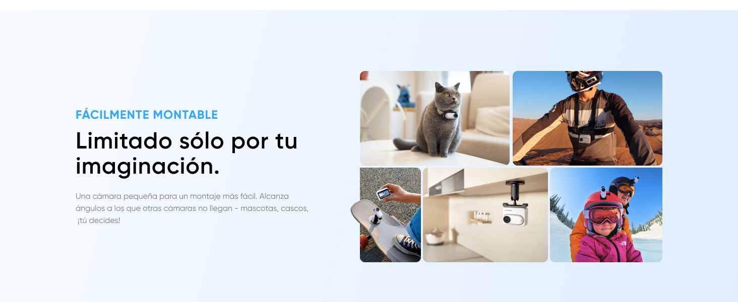 FÁCILMENTE MONTABLE