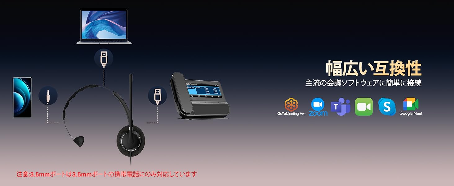 PC用ヘッドセット