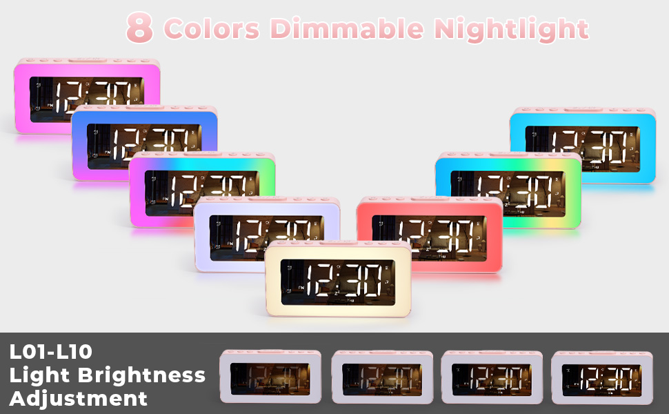 Amazon.de Sukeen Wecker Kinder Erwachsene, Wecker Digital Digitaler