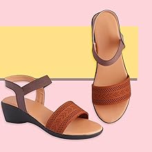 Ethnic wear sandals for ladies,Women’s slip-on sandals,Adjustable strap sandals