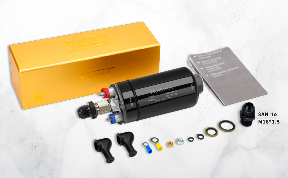 Amazon.com: Wrustvnabc External Inline Fuel Pump Electric